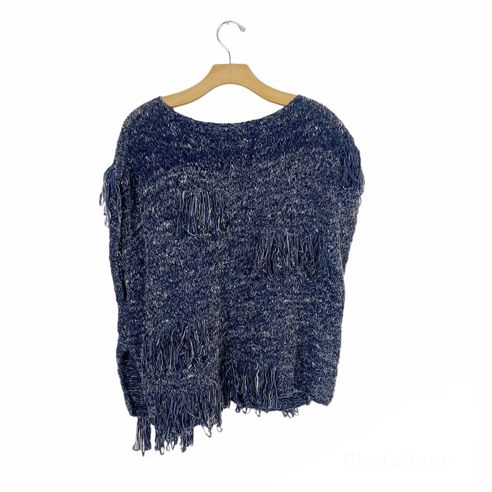 Fabiana Filippi Fringe Pullover Sweater Size Small - Picture 2 of 13